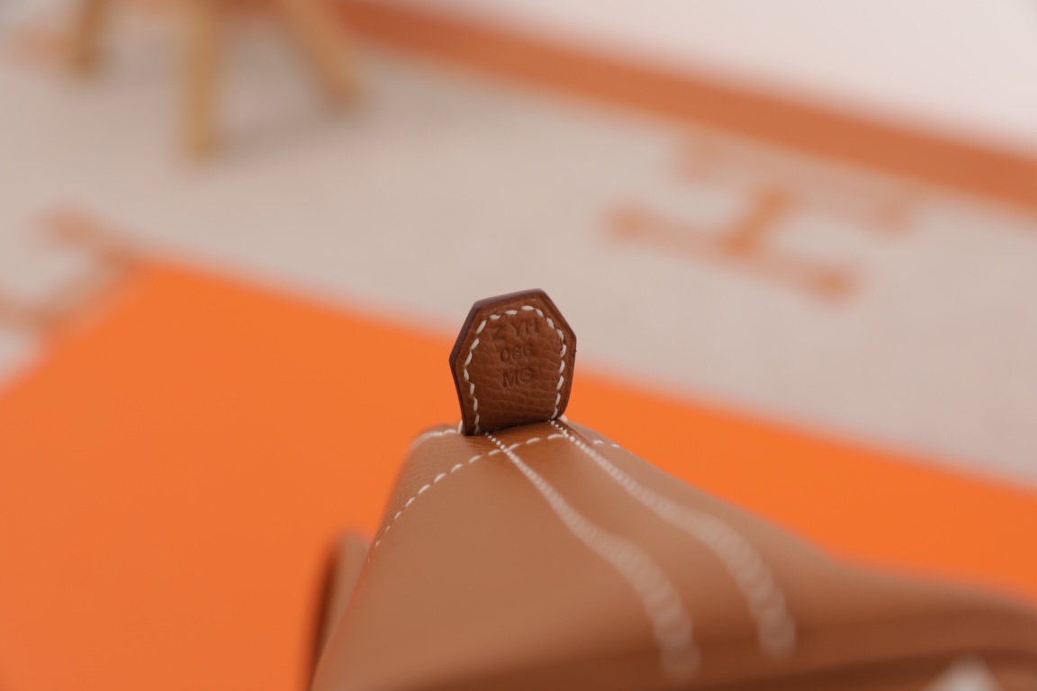 에르메스 볼리드27 골드브라운 금장 앱송